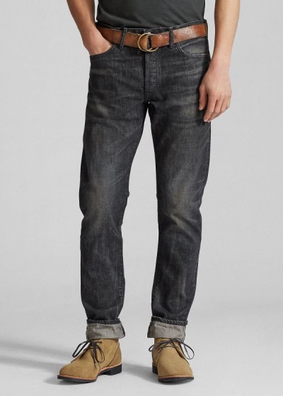 Pánské Džíny Ralph Lauren Slim Narrow Selvedge - 43018-HAFC